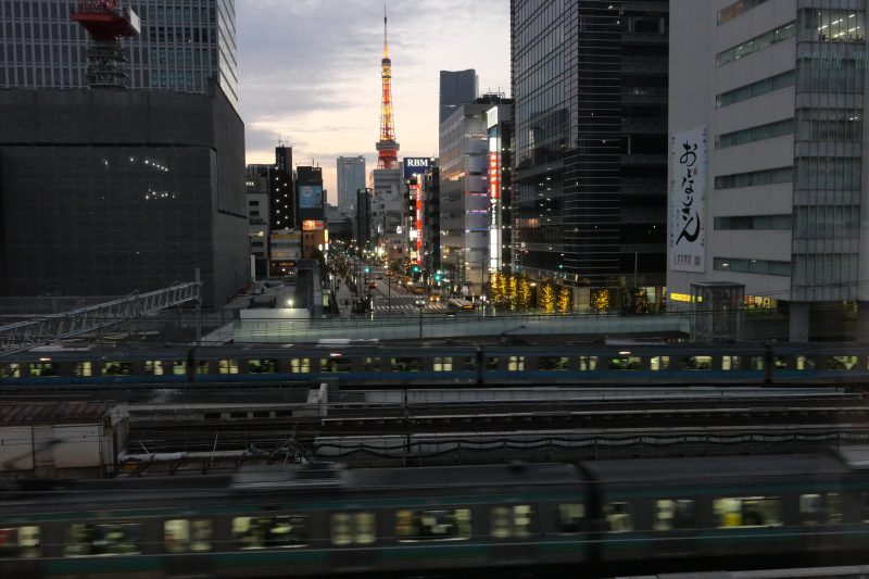 夕暮れの浜松町